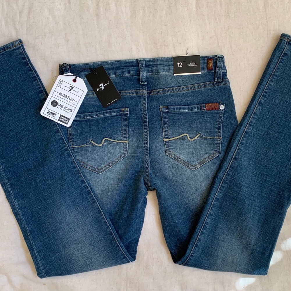 7 FOR ALL MANKIND SLIMMY STRAIGHT LEG-Boys size 12